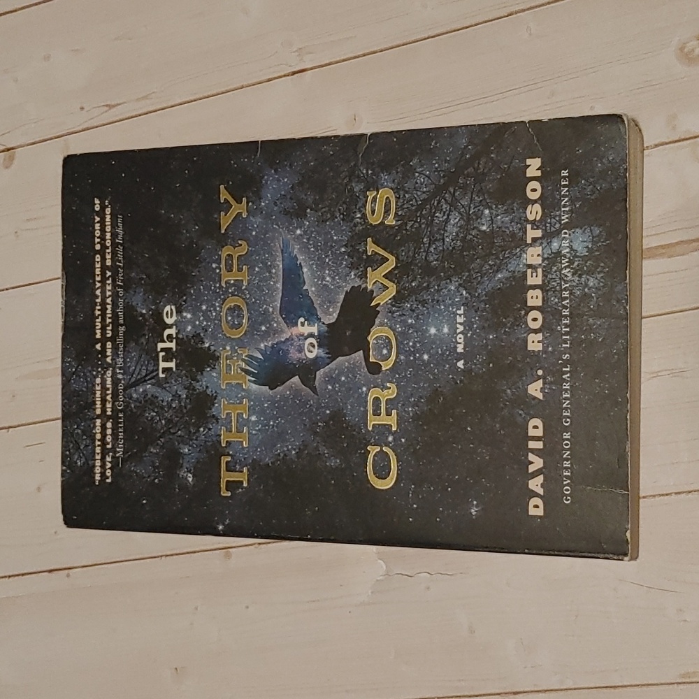 Theory Of Crows Adult Fiction Novel Book By David A. Robertson